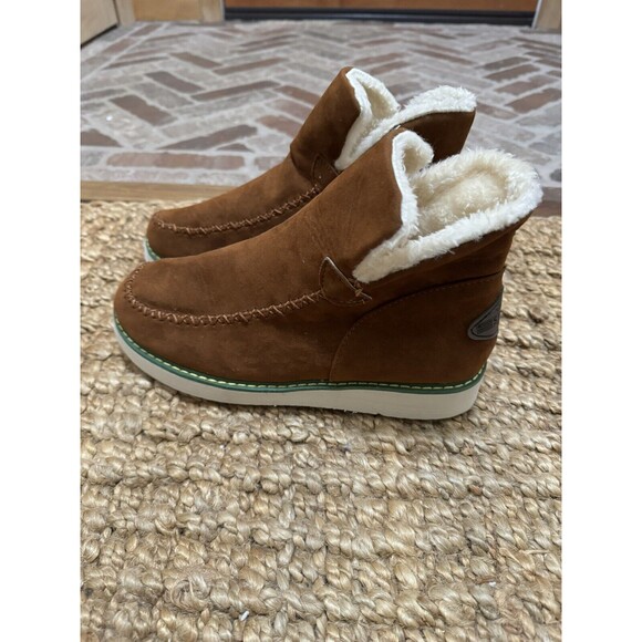 AVSTCFS Women's Brown Warm Plush Faux Fur Brown Ankle Sport Boots EU‎ Size 40 - Picture 1 of 13